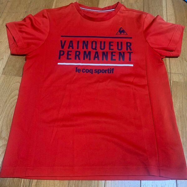 le coq sportif Tシャツ レッド Sサイズ