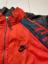 送料無料 90s vintage ビンテージ NIKE ナイキ nylon ナイロン anorak アノラック プルオーバー ジャケット オレンジ orange ツートーン M_画像5