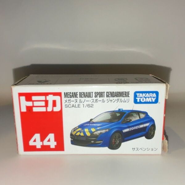 トミカ No.44 メガーヌ ルノー・スポール ジャンダルムリ 廃盤