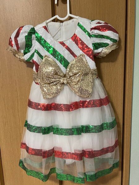 クリスマス キッズ 子供 ドレス ワンピース コスプレ 100 〜120