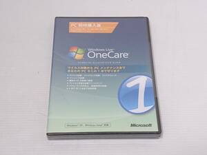 未開封★Windows Live OneCare PC同時購入版