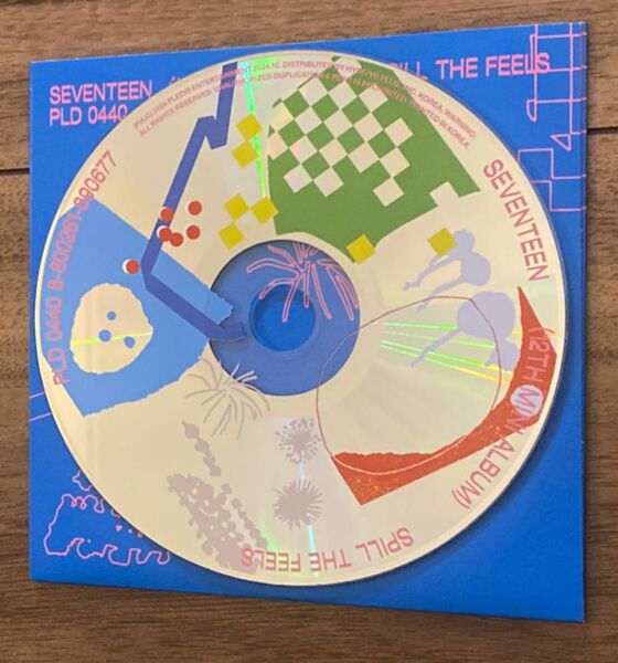 SEVENTEEN SPILL THE FEELS CD