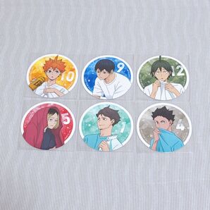 ハイキュー アニメイト特典 ステッカー