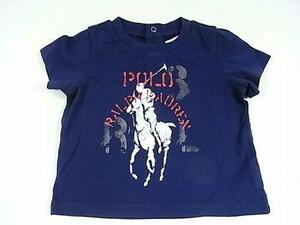 Polo Ralph Laurenポロラルフローレンベビーキッズ子供服男の子女の子用半袖Tシャツ（ネイビー）3ヶ月用60cm