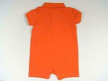 ラルフローレンRalph Laurenベビーキッズ子供服男の子女の子用カバーオール（オレンジ）3ヶ月用60cm_画像2