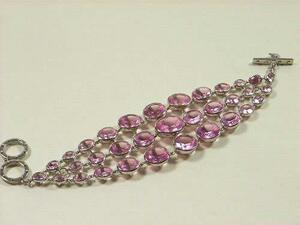 EMPORIO ARMANI Emporio Armani женский женский мульти- crystal браслет ( розовый )