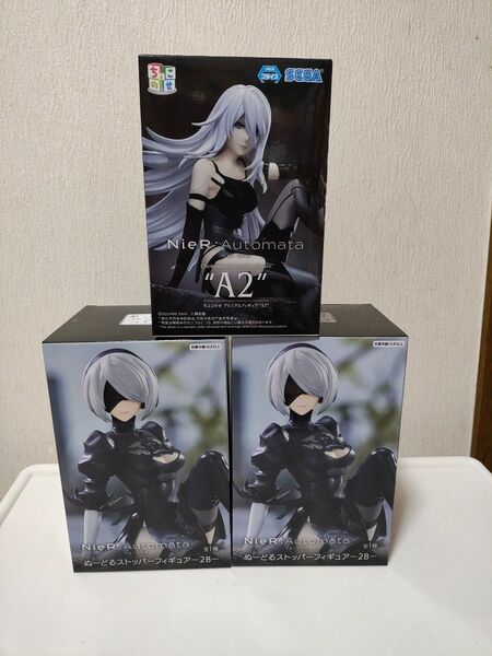 NieR:Automata A2 ちょこのせ 1個 2B ぬーどるストッパー 2個 新品未開封