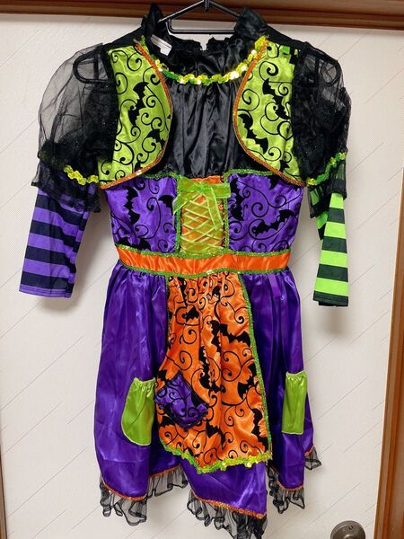 コストコ ハロウィン衣装 キッズ 魔女 110cm ②