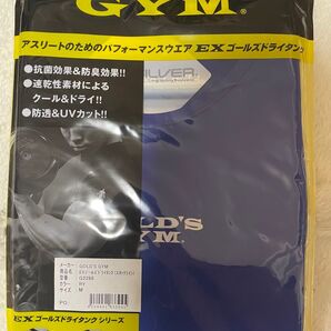 【新品】ゴールドジム タンクトップ Mサイズ ブルー スタックライン