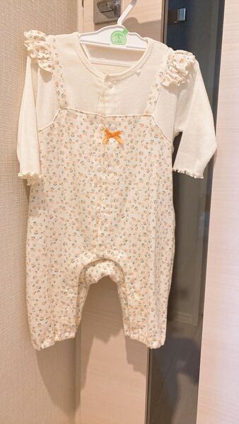 新生児〜1歳くらいまで プレオール、カバーオール 女の子
