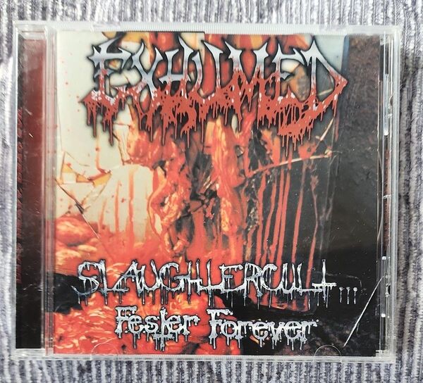 EXHUMED/SLAUGHTERCULT...Fester forever CD (国内盤 帯付き)
