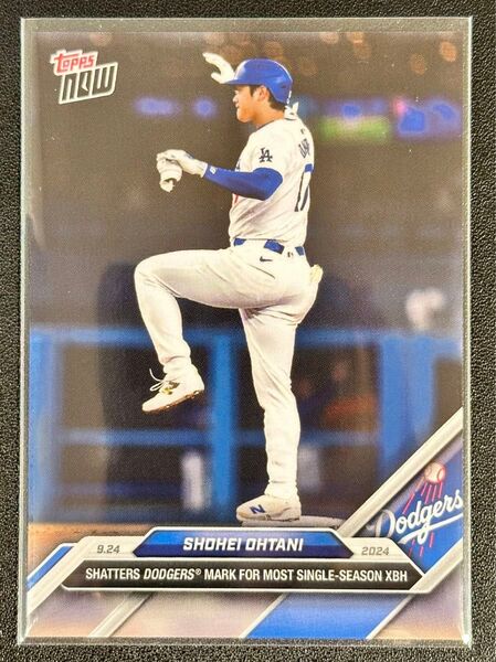 大谷翔平 TOPPS NOW 2024 750 カード