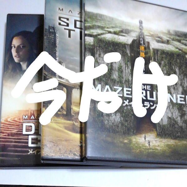 メイズ・ランナーDVD3枚(完結)