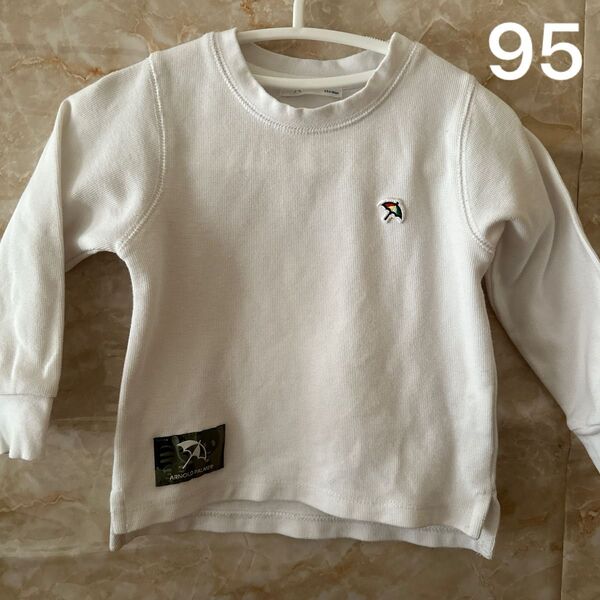 アーノルドパーマー 長袖 トップス ロンT 白 長袖Tシャツ