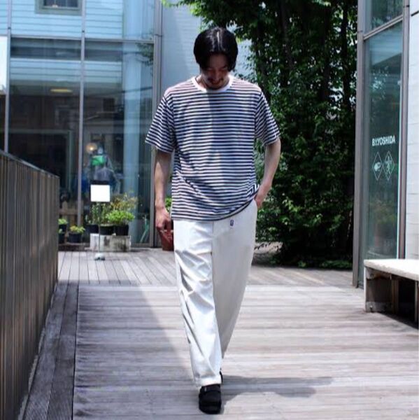 nanamica COOLMAX St. Jersey Tee S