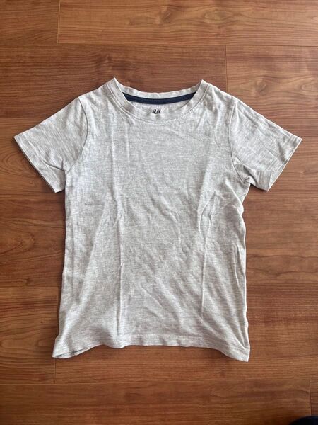 ◎296 H&M オーガニックコットン Tシャツ US 5-6 120cm