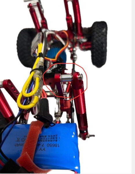 WPL MN カラー ショックアブソーバー オイルダンパー 4リンク RCカー オフロード 4WD 取付 スペーサー
