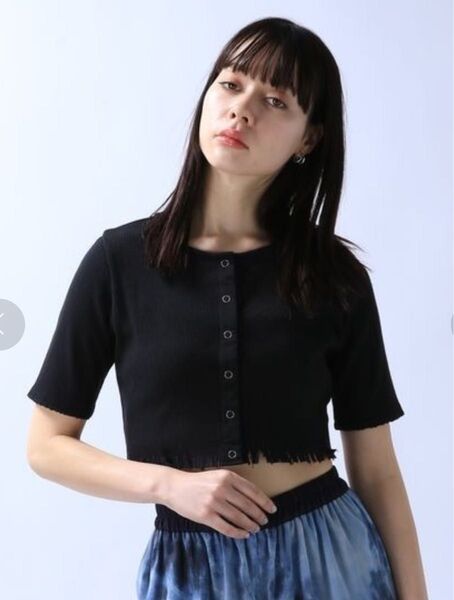 新品タグ付きJEANASISスプレーダイリブTEE SS/118308¥5,940