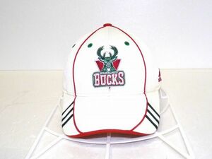 NBA(アディダス製)　ミルウォーキーバックス　CAP　Size：F　845551AA717-112