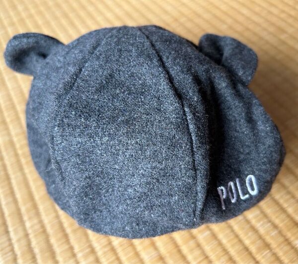 POLOベビー くま耳ベレー帽 48cm