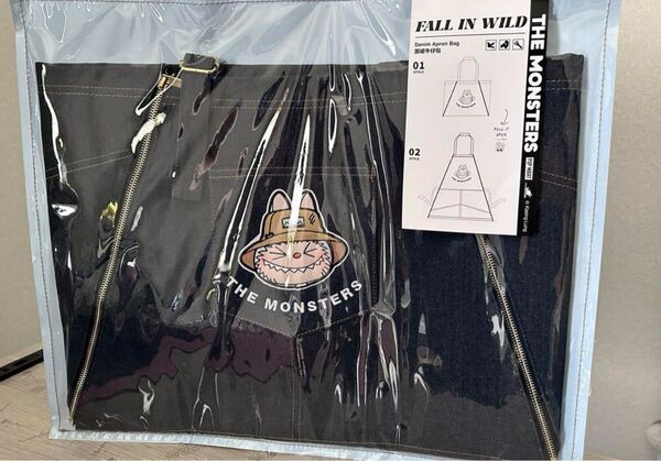 POPMART LABUBU FALL IN WILD デニムバッグ