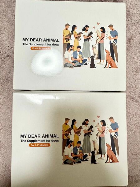 MY DEAR ANIMAL 愛犬用 乳酸菌 カラダの中から整える ケストース+パラカゼイ菌 1.5g × 30包 2箱
