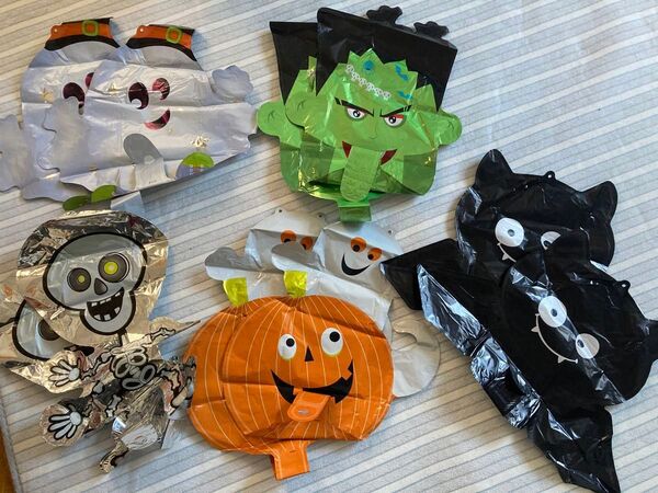 ハロウィン キャラクターバルーン 10個セット