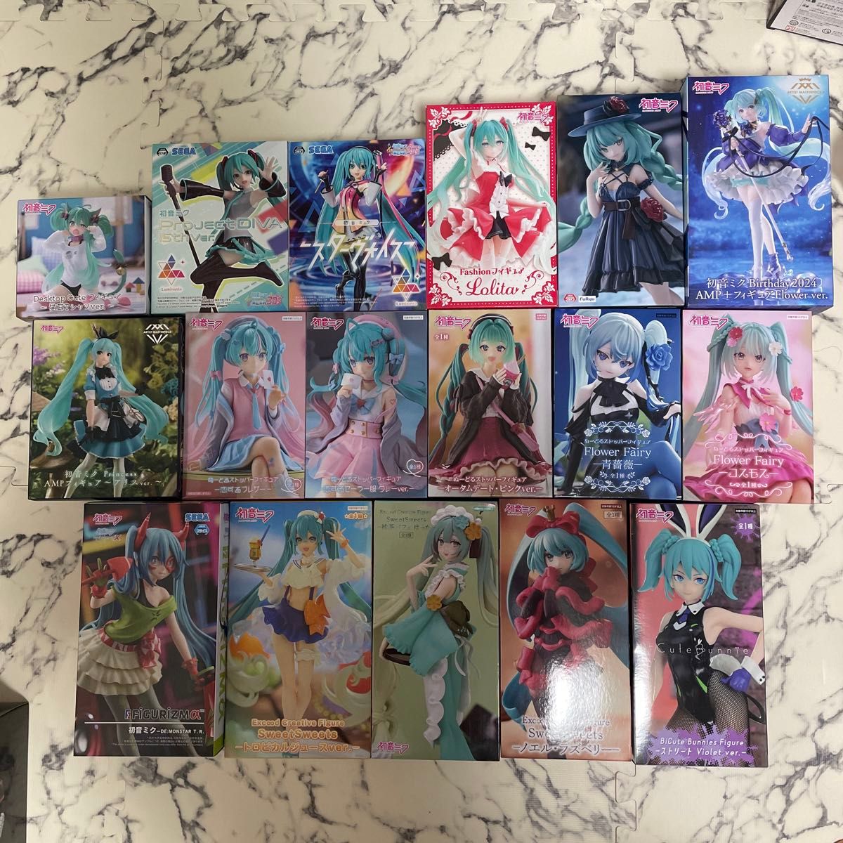 初音ミク プライズフィギュア16体まとめセット|Yahoo!フリマ 初音ミク プライズフィギュア16体まとめセット|Yahoo!フリマ