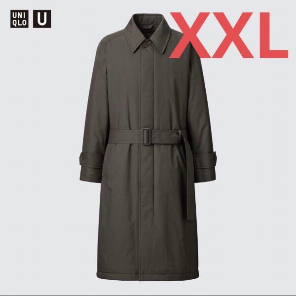 UNIQLO U ユニクロユー パデッドステンカラーコート XXL 2XL