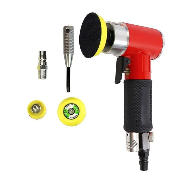 小型 エアーポリッシャー 75mm&50mm マジックパット 偏心回転