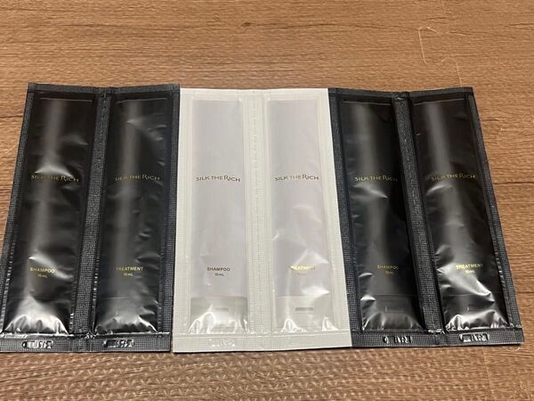 シルクザリッチ シャンプー&トリートメント 白2個 黒1個 10ml