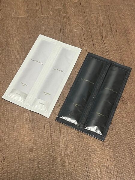 SILK THE RICH シルクザリッチ シャンプー&トリートメント 10ml 2個