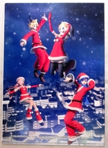 ◆ ボーカロイド 初音ミク クリスマス サンタクロース クリアファイル イラスト ◆_画像2