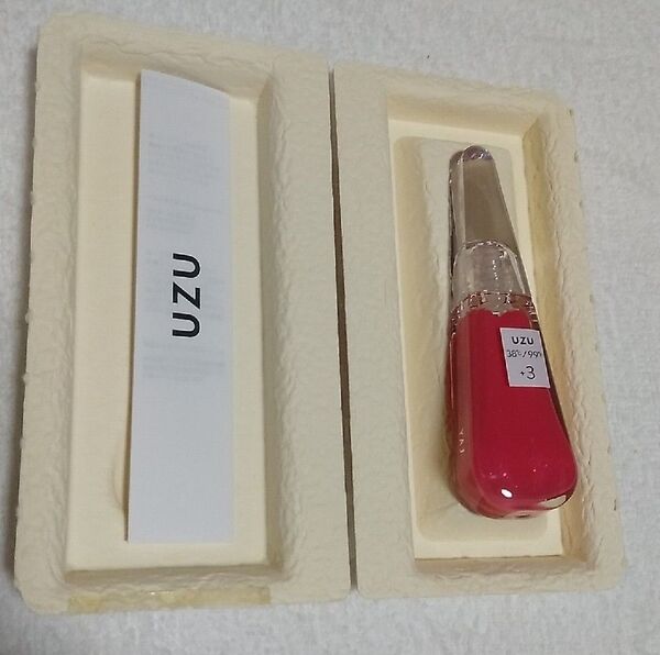 UZU 38℃ 99°F Lip Treatment +3 pink