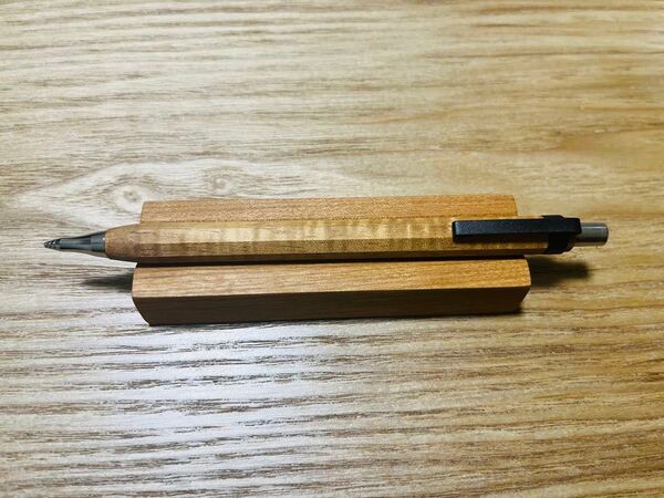 4631 woodturnin ハワイアンコア 木製シャープペンシル オレンズ