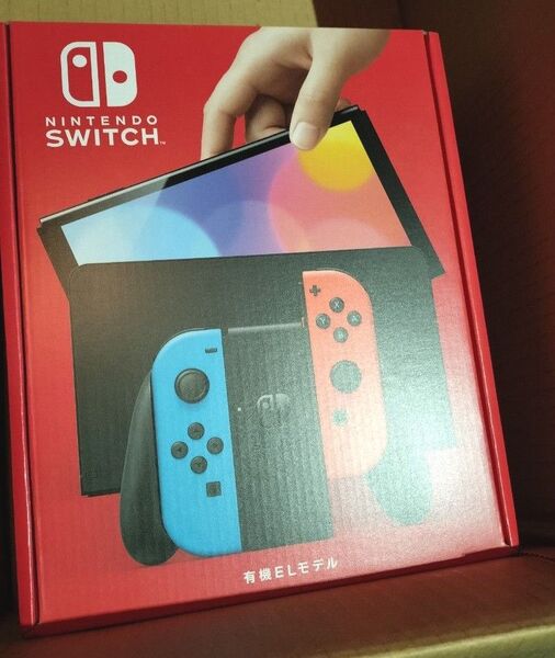 ニンテンドースイッチ 有機ELモデル 本体 ネオンブルー ネオンレッド Nintendo Switch 新品 未開封 店舗印なし