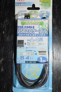 USB A-4 USB B-4 ケーブル