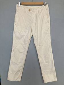 ★Paul Smith ポールスミス COLLECTION コレクション 麻混 コットンパンツ 78 日本製 ホワイト