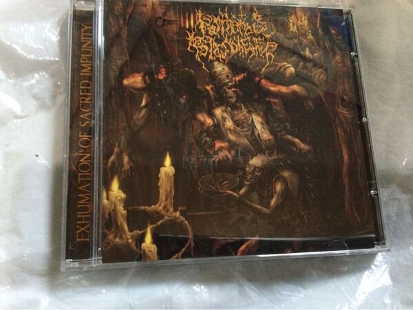 POSTHUMOUS BLASPHEMER /Exhumation of Sacred Impunity デスメタル テクデス