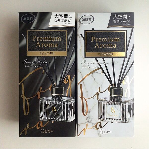 【80ml】お部屋の消臭力 プレミアムアロマ スティック リビング専用 A