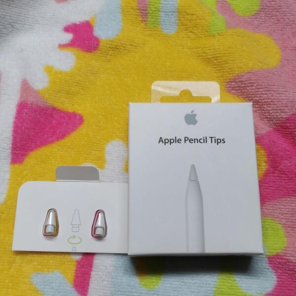 Apple Pencil tips ペン先 純正 アップルペンシル チップ 2つ 2個 バラ 匿名配送