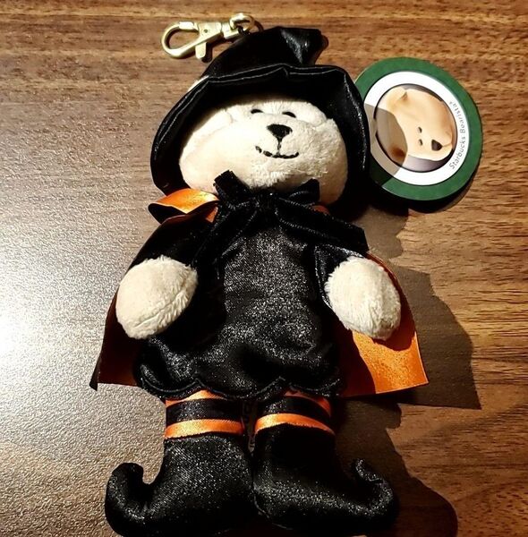 日本 JAPAN スターバックス ハロウィン 2024 ベアリスタ Mini キーホルダー
