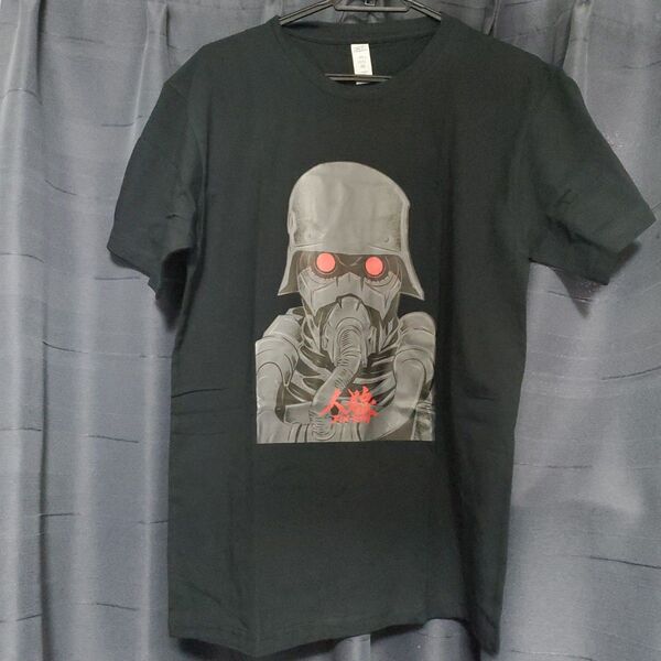 人狼 JIN-ROH Tシャツ Lサイズ 攻殻機動隊 メタルギアソリッド エヴァンゲリオン AKIRA FLCL アニメ