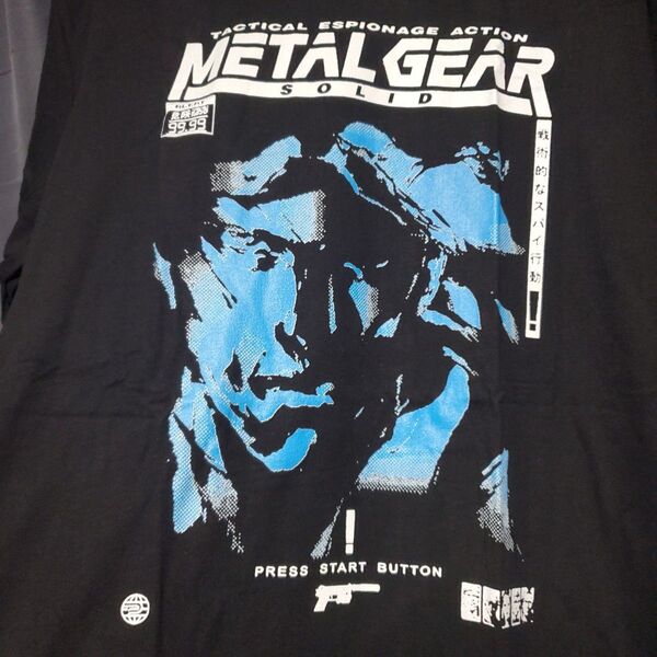 メタルギアソリッド Tシャツ XLサイズ METAL GEAR SOLID
