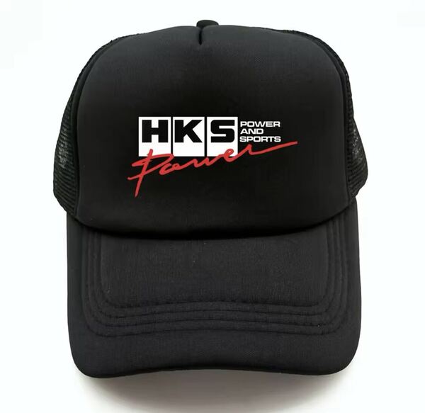 帽子/野球帽/ベースボールキャップ『HKS power and sports ブラック』新品未開封♪