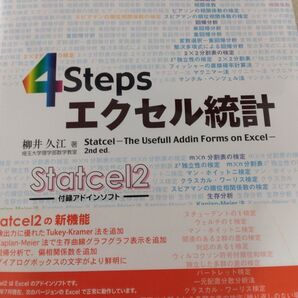 4Steps エクセル統計