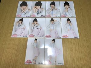 AKB48 53rdシングル 世界選抜総選挙 推しバック 封入生写真 西潟茉莉奈 10種コンプ NGT48