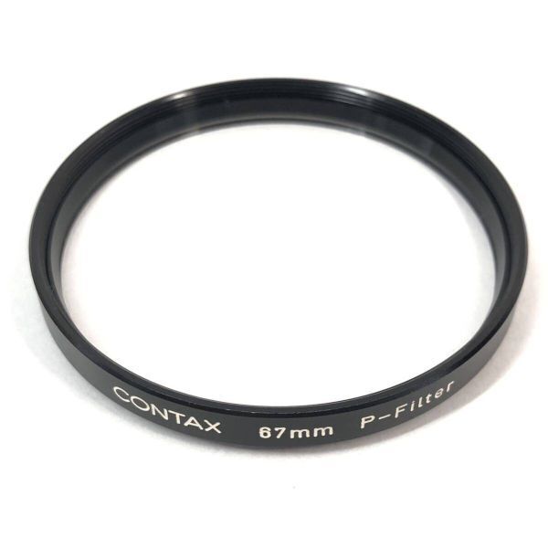 CONTAX コンタックス 67mm P-Filter プロテクトフィルター レンズ カメラアクセサリ アクセ #F1076