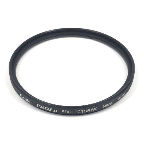 Kenko ケンコー PRO1 D PROTECTOR(W) 58mm レンズフィルター カメラアクセサリ #F1137
