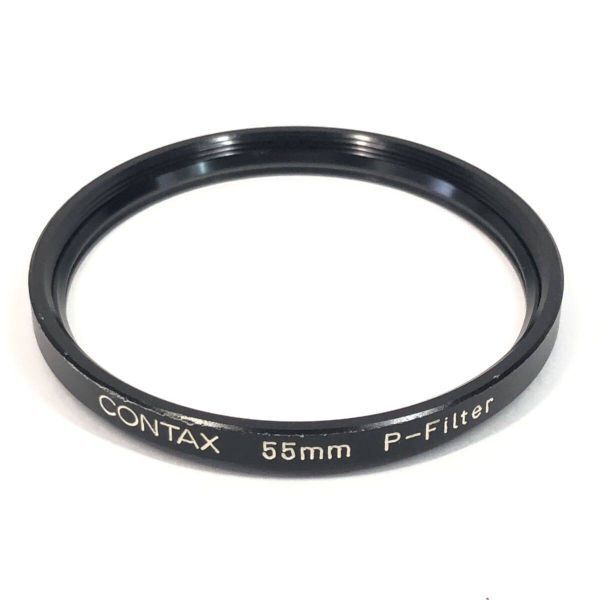 CONTAX コンタックス 55mm P-Filter プロテクトフィルター レンズフィルター カメラアクセサリ #F1174